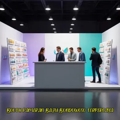 booth pameran baju bondowoso terpercaya